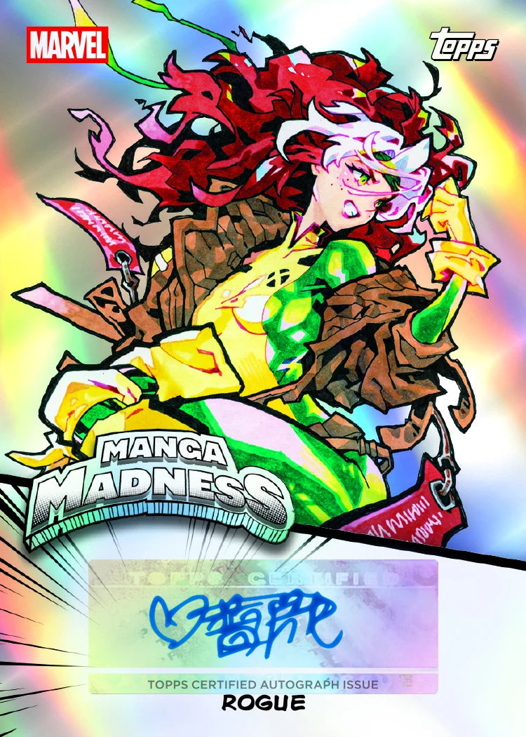 Rogue Manga Madness artist autograph card signed by Rose Besch