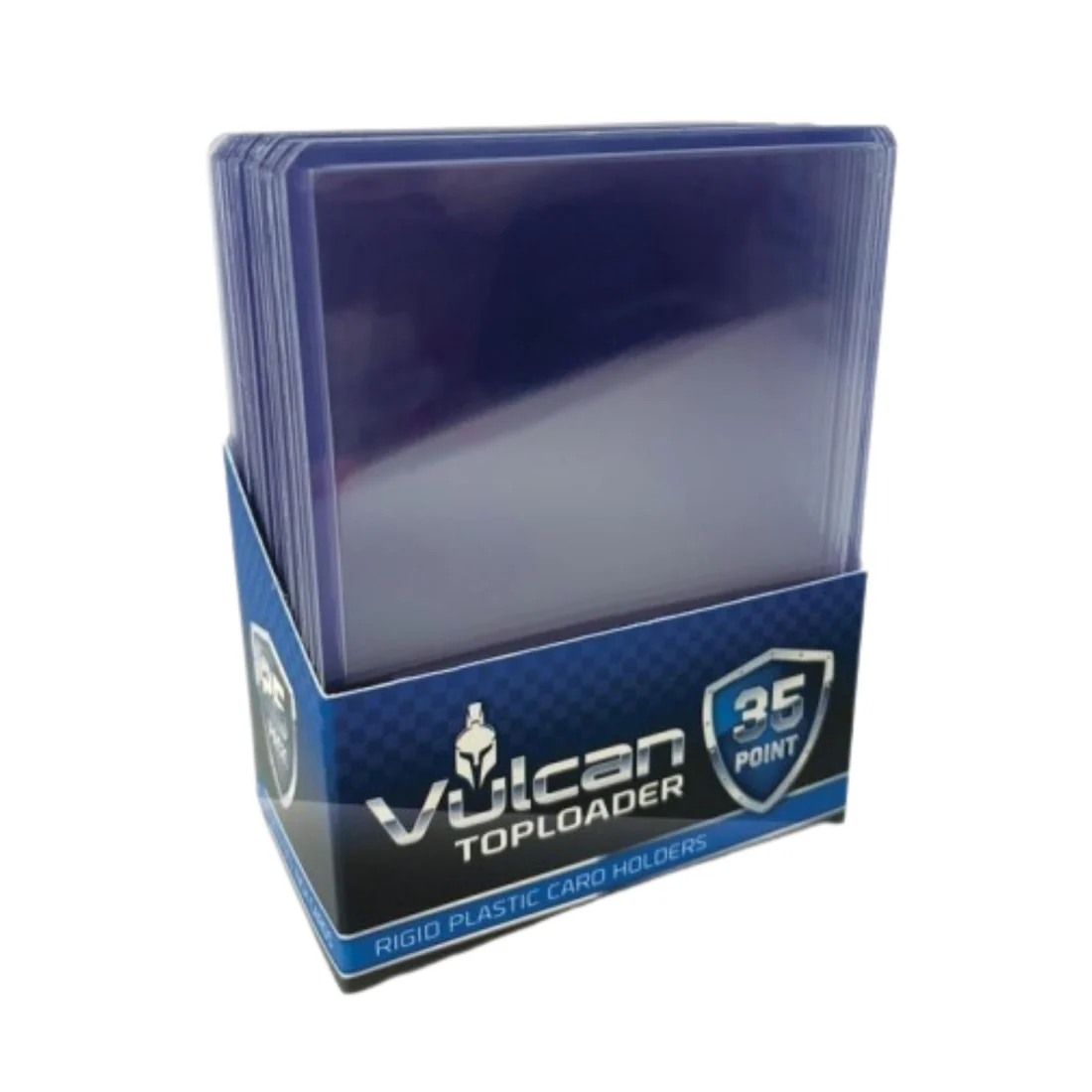 Vulcan Shield 35pt Toploaders — pack of 25